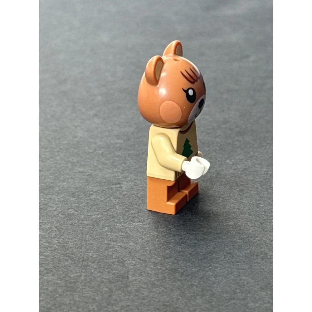 LEGO Animal Crossing Maple Minifigure 77050 Cub Villager Tree Sweater Tan Orange